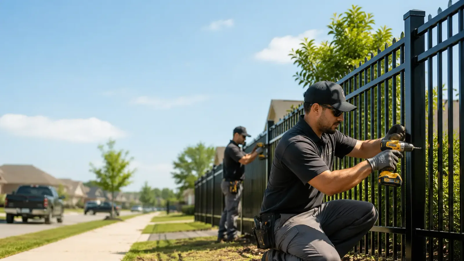 Metal Fence Installation in Long Lake, NY